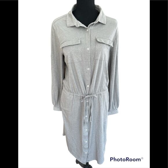 Craghoppers W NOSILIFE DAKU DRESS, Soft Grey Marl, size S/6 - Picture 4 of 9